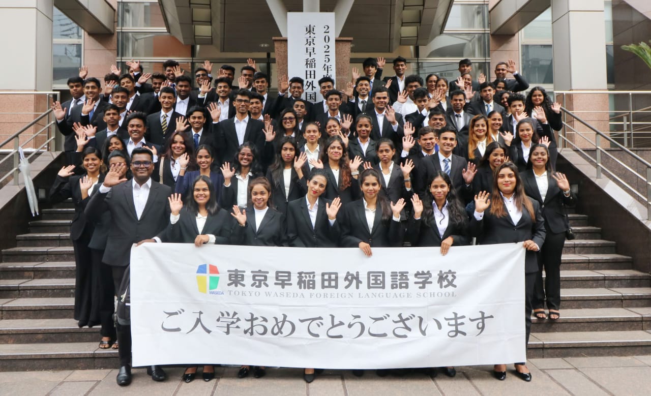 Students gets Waseda University Successfully !!